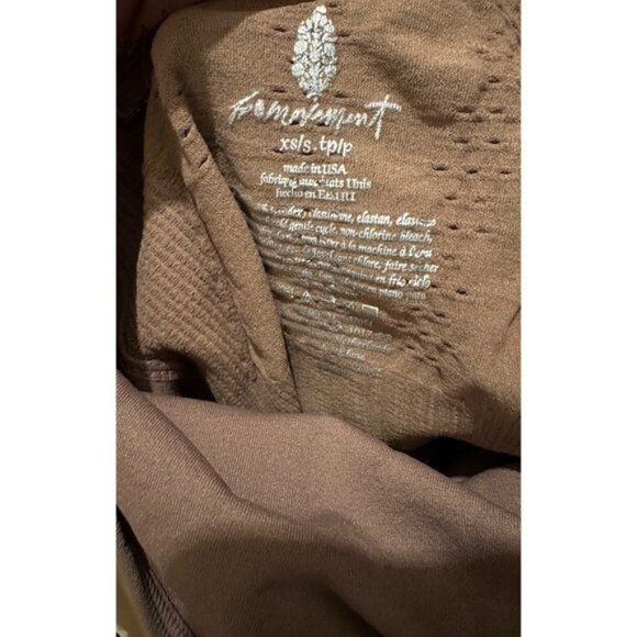 FP Movement Good Karma High-Neck Onesie in Wild Mustang Brown - Picture 7 of 9